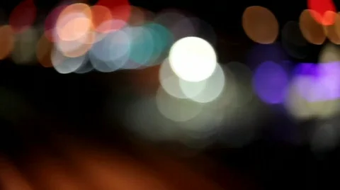 Night Driving Stock Footage 801741