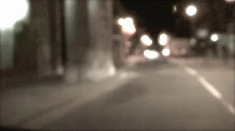 Night Driving Video stock 10597408
