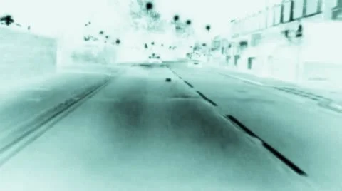 Night Driving Video stock 10597411