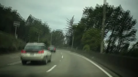 Night Driving (Primary) Stock Footage 8969247