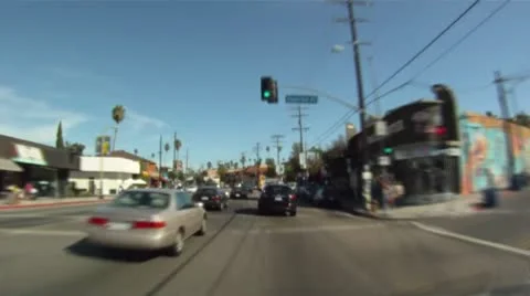 Night Driving (Primary) Stock Footage 8969275