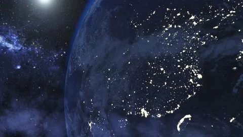 Night Earth China Stock Footage 170531949
