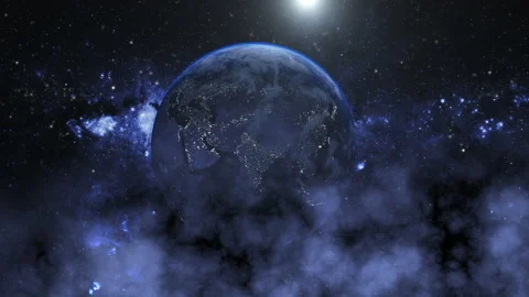 Night Earth Stock Footage 170324730