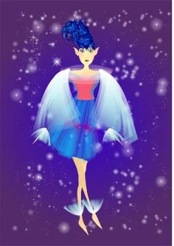 Night elf Stock Illustration