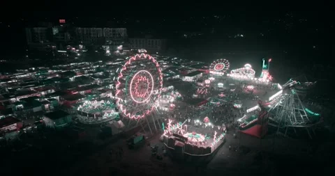 Night fair in india Stockbeeldmateriaal 304191014