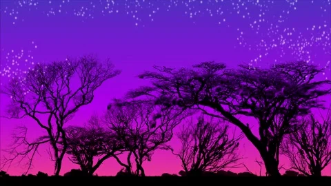 Night falls, sunset, evening sky, time lapse Stock Footage 140855017