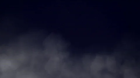 Night Flight Through The Clouds Loopable HD Stock Footage 488129