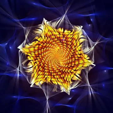 Night flower Stock Illustration