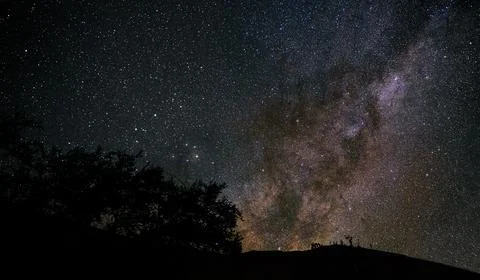 Night Galaxy Stock Photos