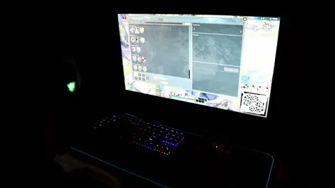 Night gamer Stock-Footage 130368953