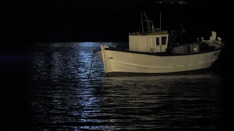 241 Trawler Night Stock Video Footage - 4K and HD Video Clips