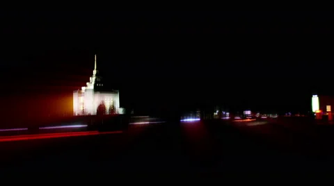 Night highway 4K 動画素材 67233341