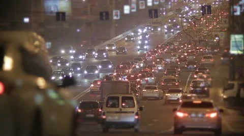 Night highway Stock Footage 15125658