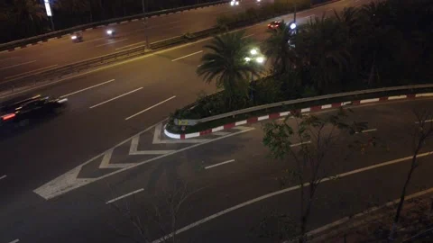 Night highway Stock Footage 149469386