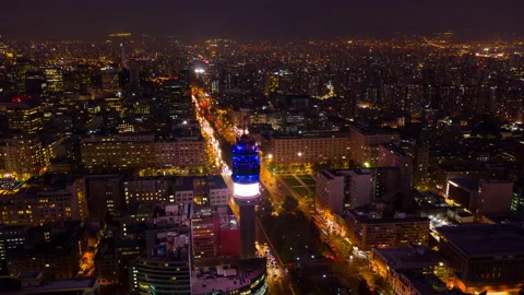 Night Hyperlapse Video stock 135252404