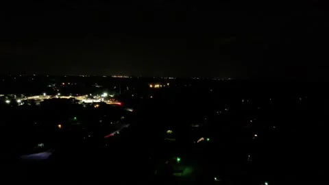 Night hyperlapse long exposure traffic Video stock 155365521