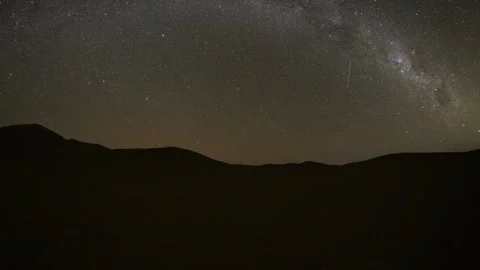 Night hyperlapse: moving with the stars Stock Footage 278375440