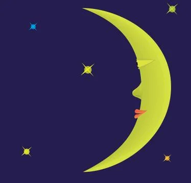 Night. Stock Illustration