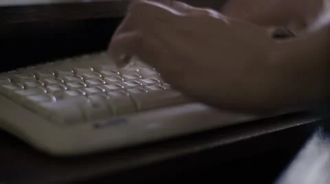 Night internet surfing Stock Footage 46926970