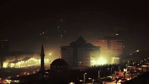 Night Istanbul, Turkey Video stock 103995936