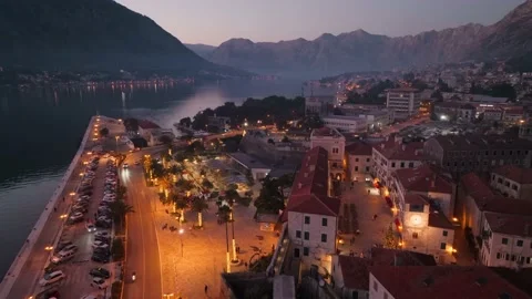Night kotor Stock Footage 228591867