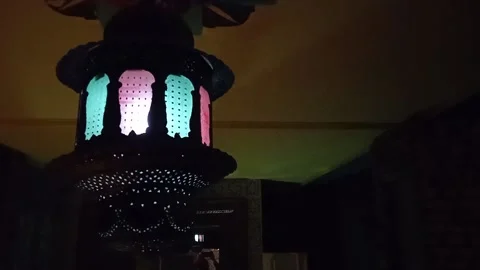 Night Lamp Video stock 150314436