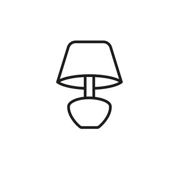 Night lamp vector design templates simple and modern Stock Illustration