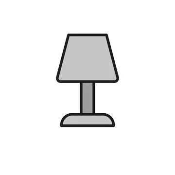 Night lamp vector design templates simple and modern Stock Illustration