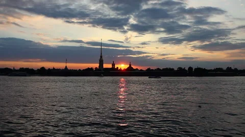 Night landscape Stock Footage 32165357