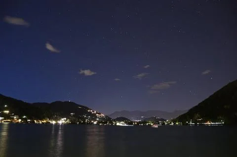 Night landscape Stock Photos