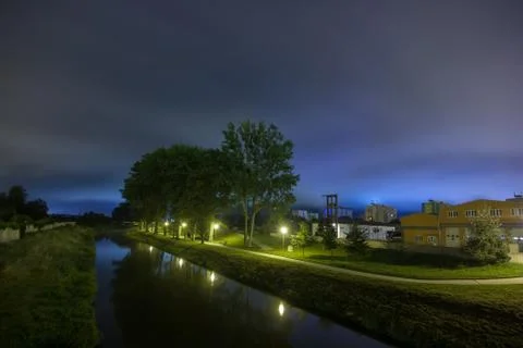 Night landscape Stock Photos