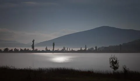 Night landscape Stock Photos