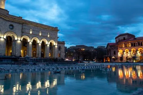 Night landscape. Stock Photos