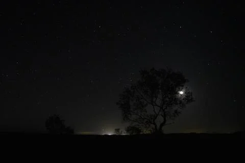 Night landscape Stock Photos