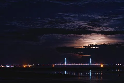 Night landscape Stock Photos