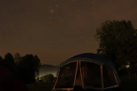 Night Lapse Camping 動画素材 50976481