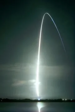 Night Launch Stock Photos