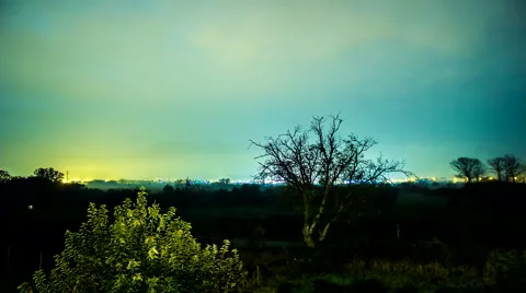 Night Life Stock Footage 43325074