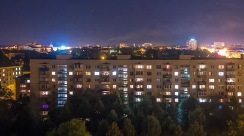 Night life 動画素材 48448166