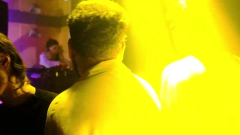 Night life party Stock Footage 244739017