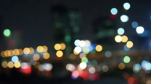Night light Background and Bokeh. Stock Footage 79031073