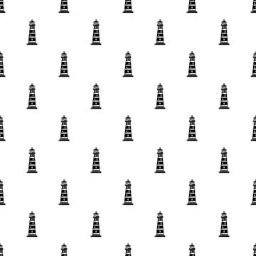 Night light pattern vector seamless Illustrazione stock