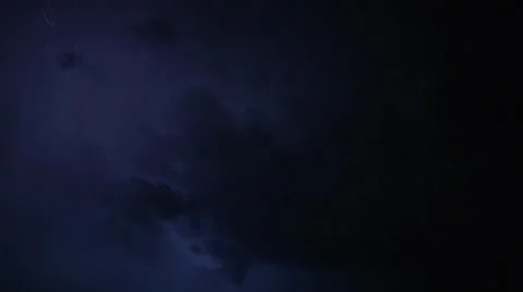 Night lightning Stock Footage 32030056