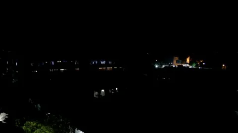 Night Lightning Stock Footage 107721890