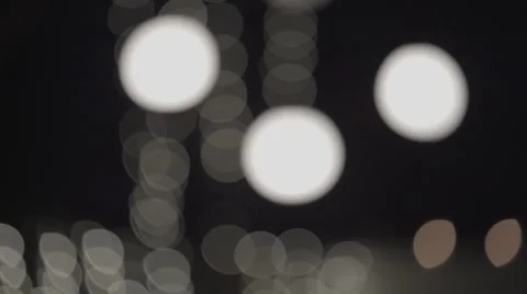 Night Lights Bokeh Stock Footage 50902546