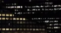 Night Lights Corporate Skyscrapers Office Towers Business Buildings London UK HD Footage
