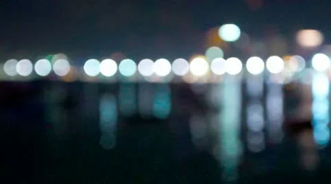 Night lights Stockbeeldmateriaal 12672839