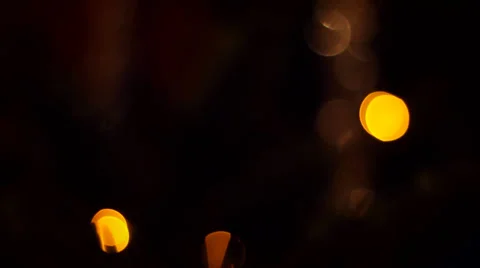 Night Lights Stock Footage 34084442