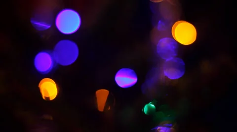 Night Lights Stock Footage 34133414