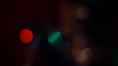 Night Lights Stock Footage 34133458